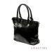 Купить женскую сумку из натуральной черной кожи с заклепками в интернет-магазине в Украине - арт.8980_1